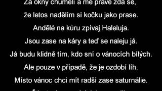 Video voorbeeld van "Xindl X - Štědrý večer nastal | lyrics text | HD"