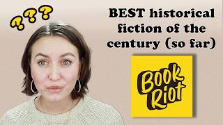 BEST Historical Fiction of the Century (so far) according to Book Riot!