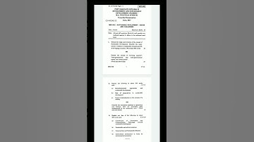 IGNOU Question papers for June session 2020-2015 Med-2.PG Diploma (Env.& sustainable Devp)/Mps2