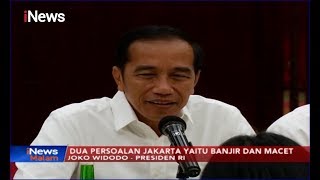 Jakarta Banjir Lagi Jokowi Berikan Solusi Tegas Untuk Pemprov Dki  Inews Malam 1812