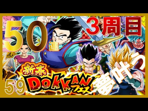 ドッカンバトル 59 希望が叶いました 毎年恒例の新春dokkanフェス３周目です ﾟdﾟ Dbz Dokkan Battle ドカバト Youtube