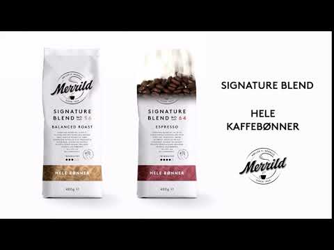 Merrild Signature Blend Hele Bønner