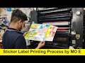 Heidelberg MO E Offset Printing Machine Operate in New Market