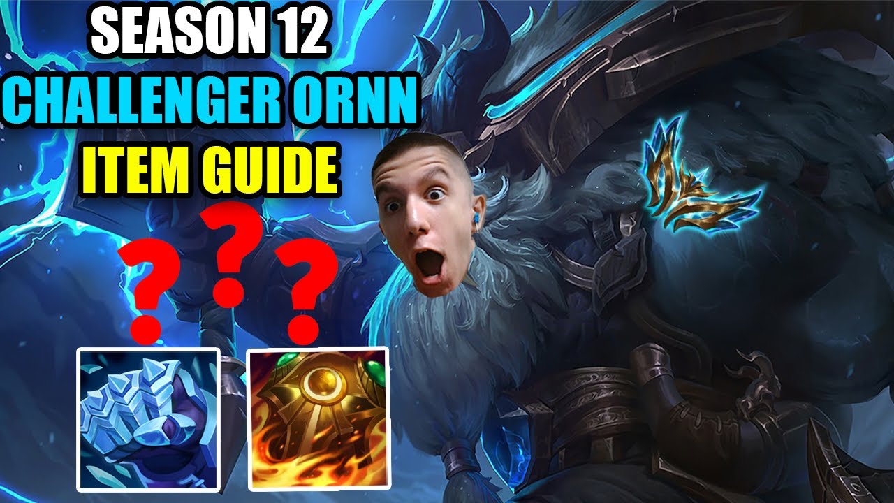 Makkros Season 12 Ornn Item Guide EUW Challenger Ornn OTP - YouTube