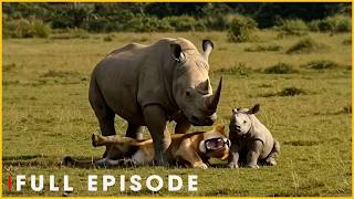 RHINO BATTLEFIELD - Giants Clash with Unstoppable Force (Full Episode) | Nature Animal Documentary