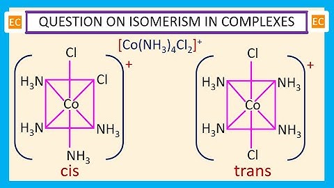 OQV NO – 223 How many geometrical isomers are possible for the complex [ Co (NH3)4 Cl2 ]+.