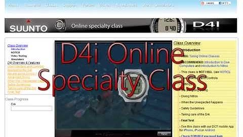 Suunto - D4i dive computer - Overview - m1s1