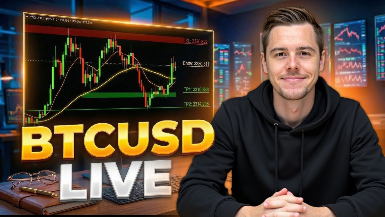 ⚠️ BITCOIN unter Druck! Was passiert am Wochenende? | LIVE TRADING