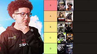 RANKING EVERY CALL OF DUTY GAME! | ATL FAZE X THE FLANK