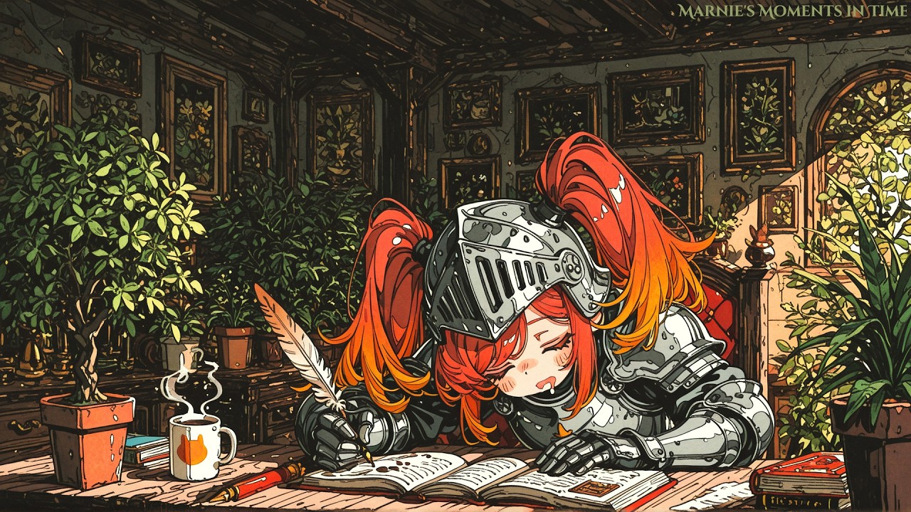 My friend is one sleepy Knight~ | Cozy Fantasy Lullaby for Immersive Writing & Worldbuilding