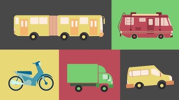 20 Transport Icons Package | After Effects Project Files - Videohive template