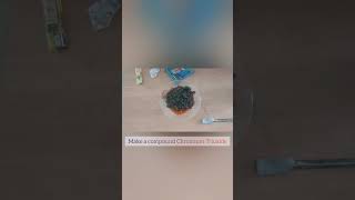 Chemical Volcano Experiment 🌋 | Amazing Chemistry Reaction #sciencefacts#experiment#ytshorts #shorts
