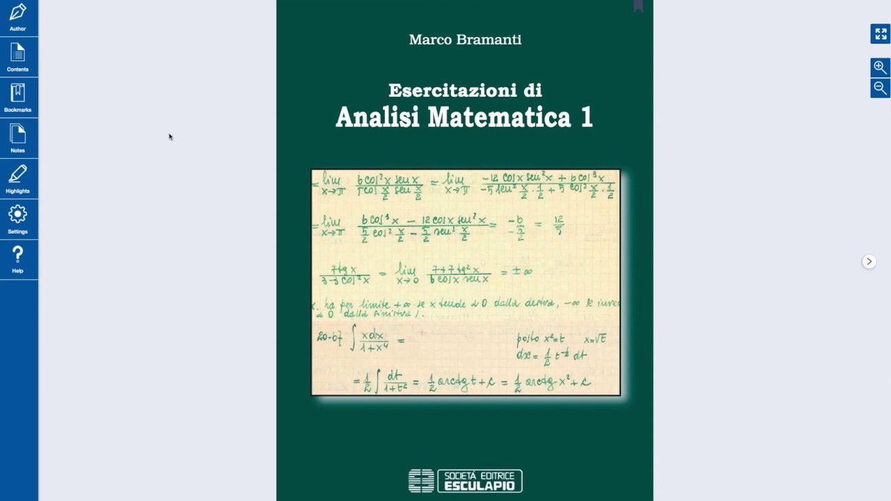 BRAMANTI – Esercitazioni di Analisi Matematica 1 - YouTube