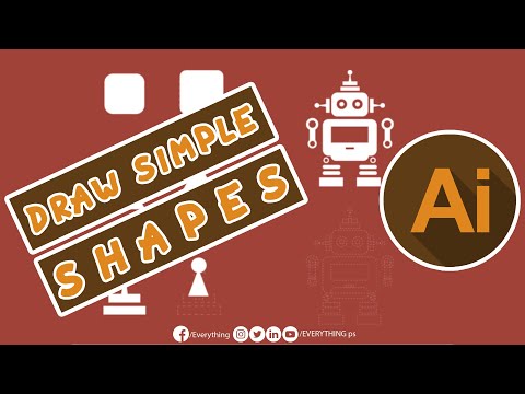 Draw Simple Shapes in Adobe Illustrator