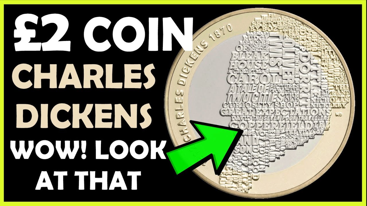 The Charles Dickens £2 Coin - Fantastic Design - YouTube