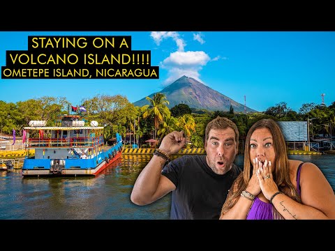 Staying On A Volcano Island!!!! Ometepe Island, Nicaragua 🇳🇮