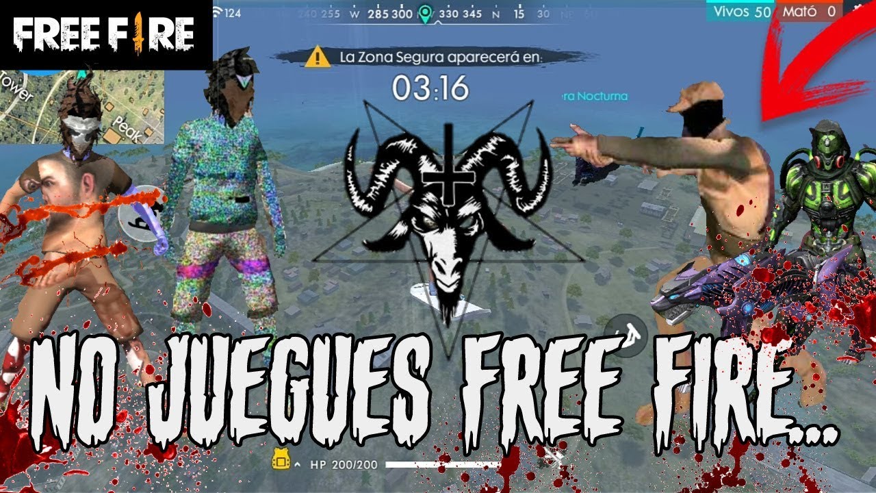 No juegues Free Fire... Creepypasta Historia de terror de Free Fire