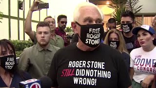 Trump spares longtime adviser Roger Stone from prison