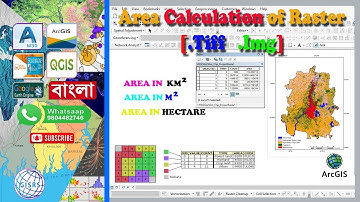 How to Calculate Area of Raster Image (Classified Image) | How to Calculate Raster Area in ArcGIS