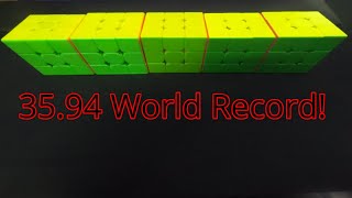 35.94 5 Cube Relay (UWR)