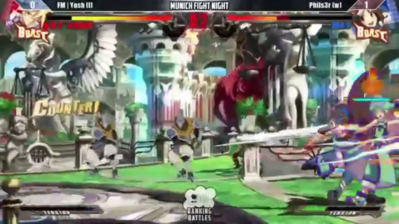 [GGXrd] Munich Fight Night Ranking Battles Finals Yosh(Ky) Vs. Phils3r(May)