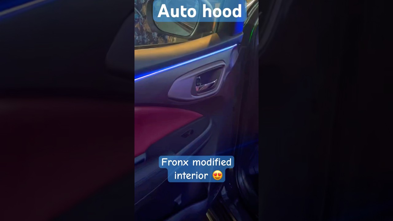 FRONX Defender style interior😍Fronx modified fronx modification Fronx