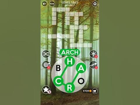 Wordscapes Level 1863 | Answers - YouTube