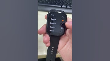 How to Change the System Language of P72Z Smart Watch