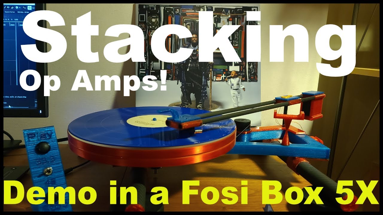 Fosi Box X5 with custom op amp plays Kamasi Washington