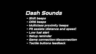 SimHub - Testing Dashboard Sounds