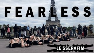 Kpop In Public France Le Sserafim 르세라핌 - Fearless Dance Cover Stormy Shot