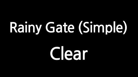 [ADOFAI custom map clear] E0ri4 - Rainy Gate (Simple) (map by NumbEr07)   (2020-05-22 방송분)