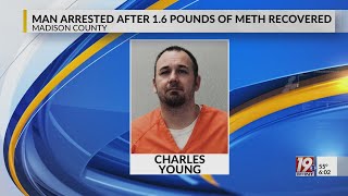 Man Arrested After Search Finds Over a Pound of Meth and Stolen Vehicle | Jan. 13, 2026 | News 19 at