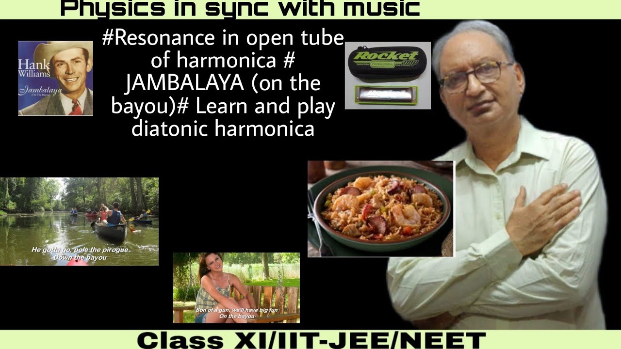 Jambalaya on the bayouLearn to play on diatonic harmonicaLyrics and