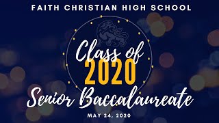 FCHS Class of 2020 Senior Baccalaureate Service