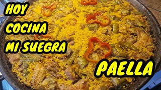 🥘Hoy Cocina Mi Suegra Paella Valenciana  🥘