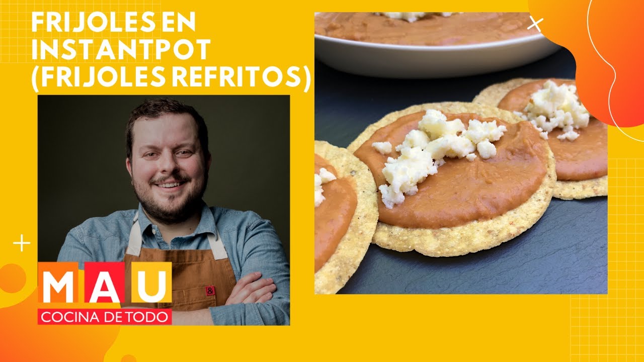 Frijoles en InstantPot (Frijoles Refritos)