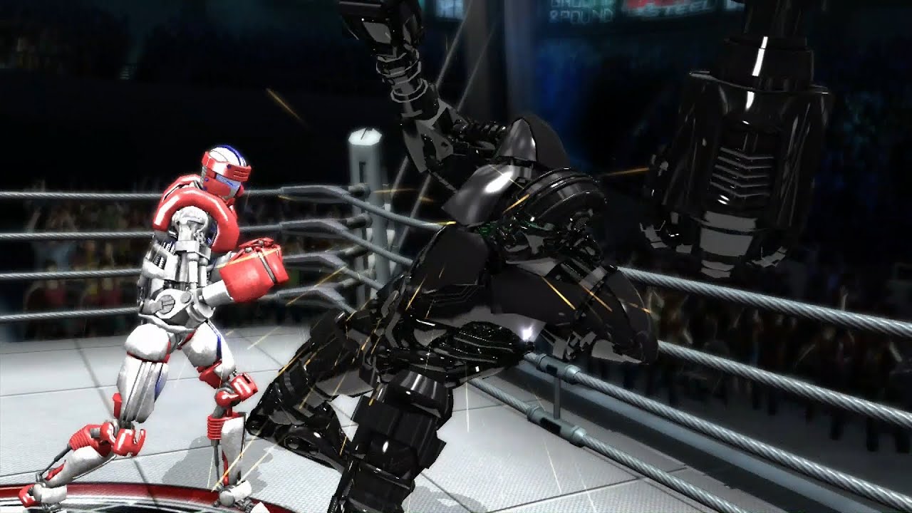 REAL STEEL THE VIDEO GAME - IDA TEN vs ZEUS - YouTube