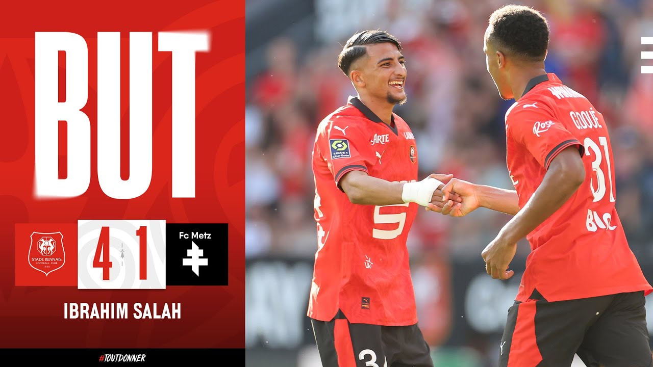 👟💥 Saison 23/24 - J1 | Le but d'Ibrahim Salah face à Metz