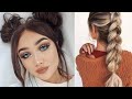 Easy hair style2020 👩🤩 تسريحات شعر كيوت بسيطة