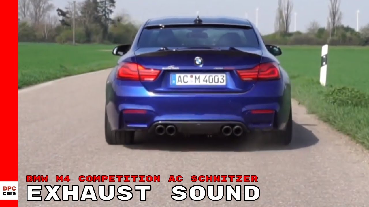 BMW M4 Competition AC Schnitzer Exhaust Sound - YouTube