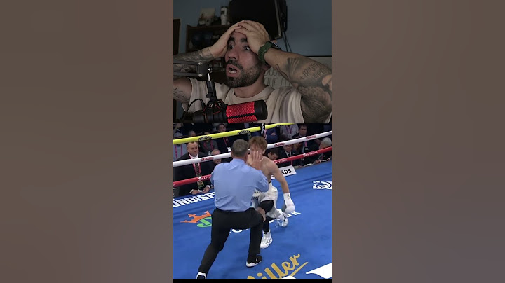😱LA CAÍDA DE INOUE vs CARDENAS 😳 #boxing