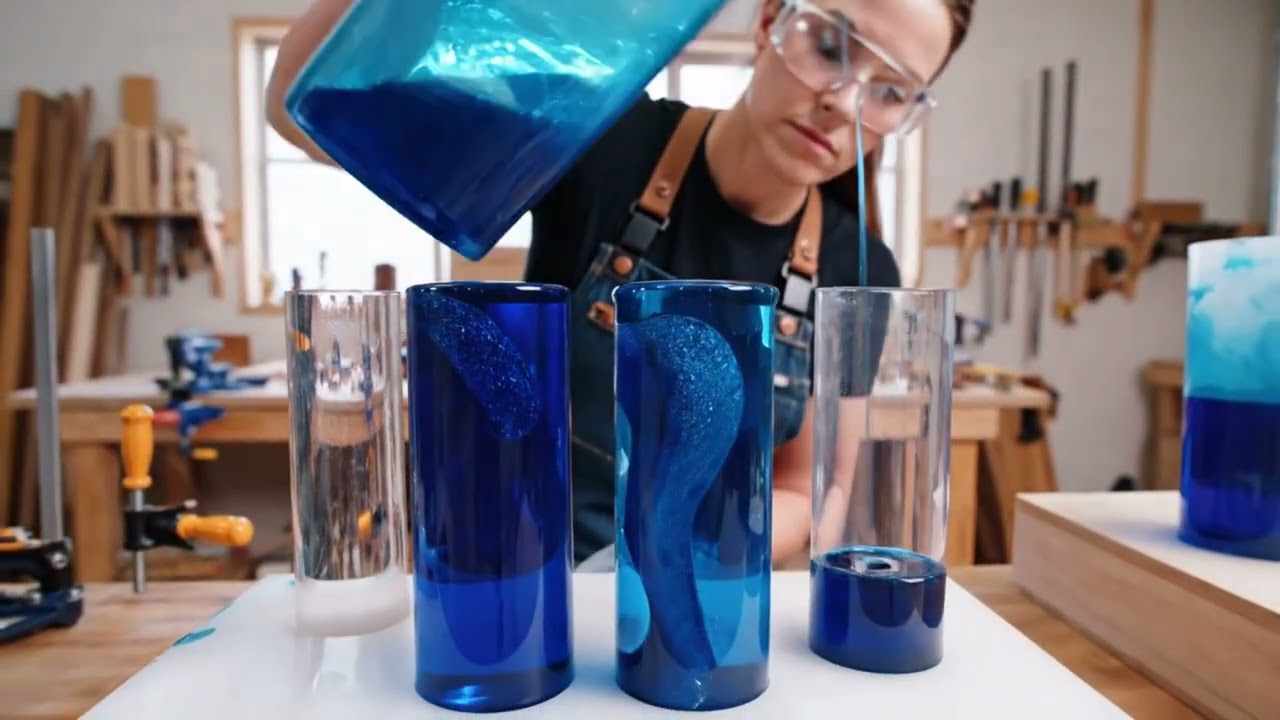 DIY Resin Coffee Table: Turning Dried Flowers into Functional Arts