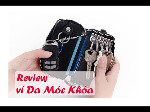 Review Bóp Da Đựng Chìa Khóa (2 trong 1 ) | ví đựng chìa khóa