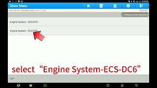 LAUNCH X431 PAD5 LINK HD THE PROCEDURE SPECIAL FUNCTION DAF FOR IDLE SPEED ADJUSTMENT screenshot 4