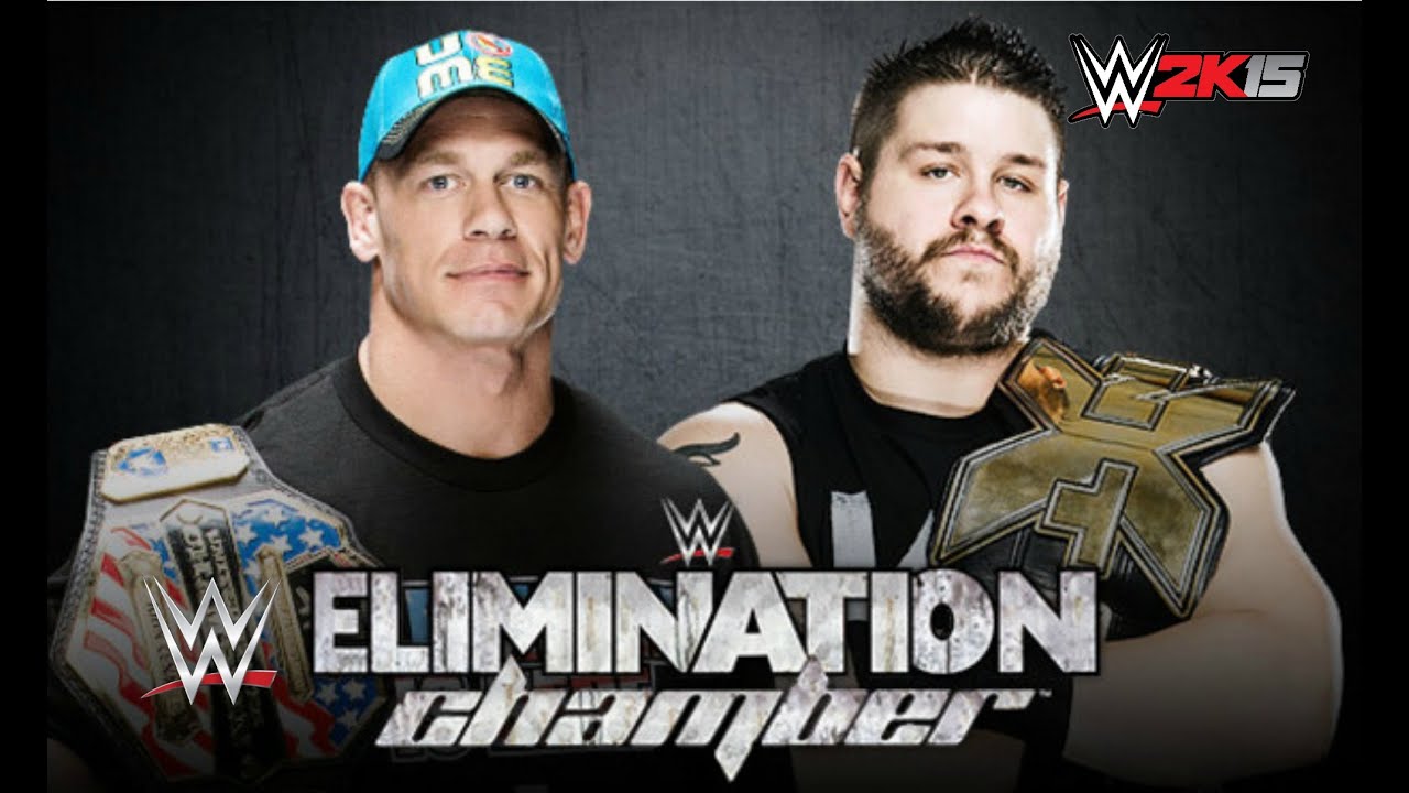 WWE Elimination chamber 2015 John Cena VS Kevin Owens YouTube WWE Elimination chamber 2015 John Cena VS Kevin Owens YouTube