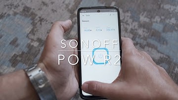 Sonoff Pow R2 - unboxing, installation, test