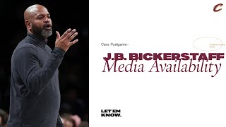 Cavs at Nets Post Game: J.B. Bickerstaff