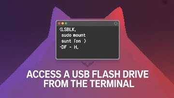 How to Access a USB Flash Drive from the Terminal [Linux/Ubuntu GUIDE]