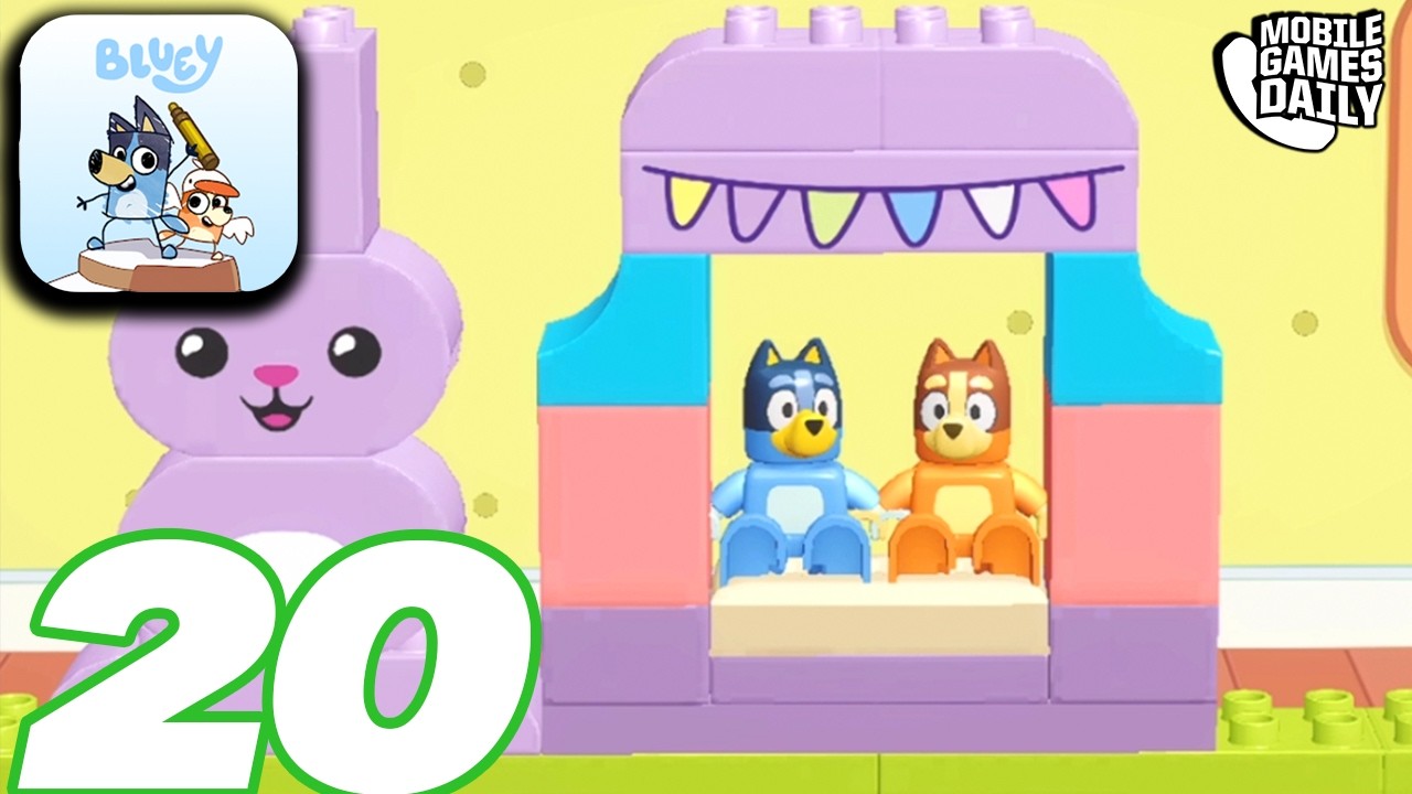 LEGO Bluey - Gameplay Walkthrough Part 20 - Bedtime Bonanza with Banjo! (iOS Android)